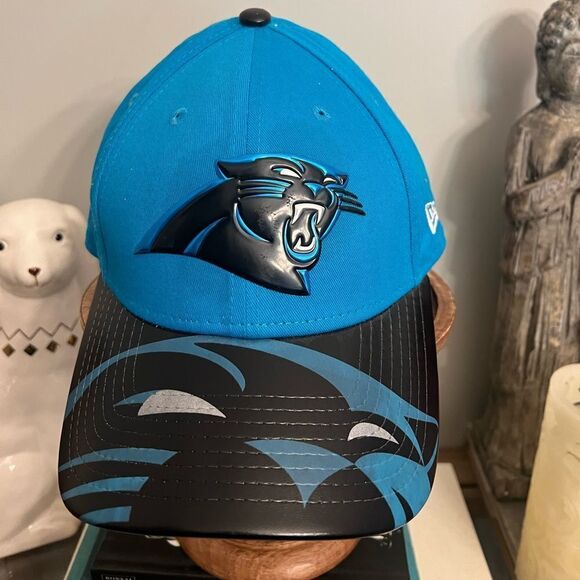 Carolina’s Panthers New Era 9Forty women’s adjustable NFL Hat. Cool Panther bill - Picture 1 of 7